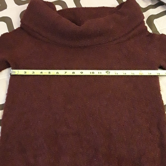 NWT Banana Republic Women's Cowl Neck Sweater Burg - Picture 6 of 8